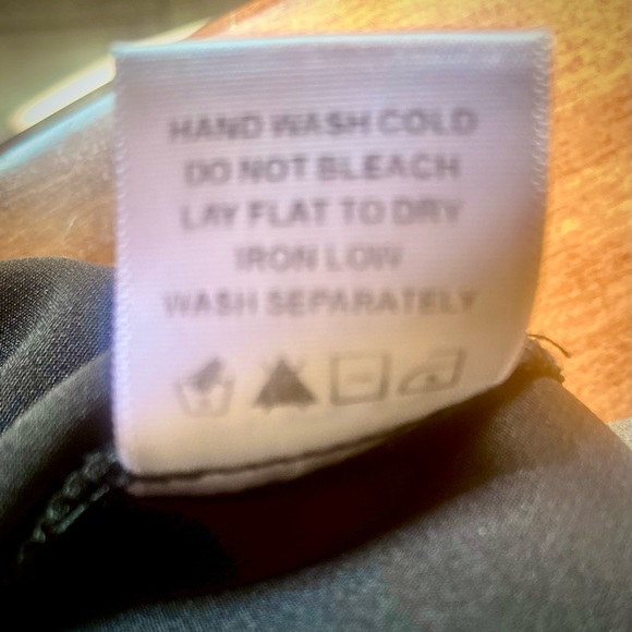 NBD Black Mini Deep V Halter Dress Sz SMALL Like New Condition - Picture 6 of 6